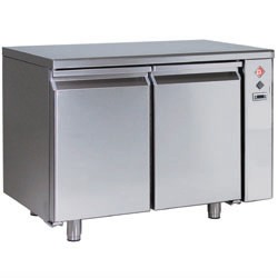 Table frigorifique ventilÃ©e (260 Litres) 2 portes GN 1/