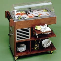 CHARIOT REFRIGERE POUR POISSONS